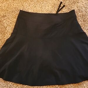 Athleta Tennis Skirt Womens 6 Black Athletic Outdoors Workout Wear